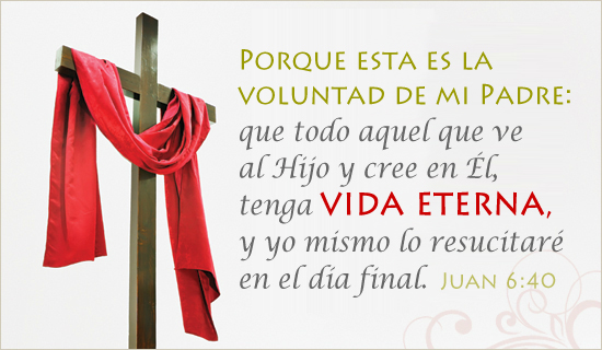 Juan 6:40 Tarjeta